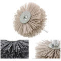 80mm Drill Nylon Bristle Grinding Wheel Abrasive Wire Polishing Brush for Wood